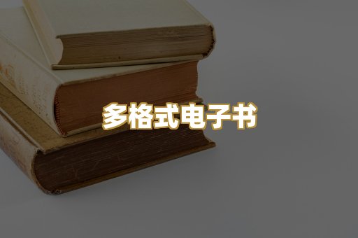 多格式电子书